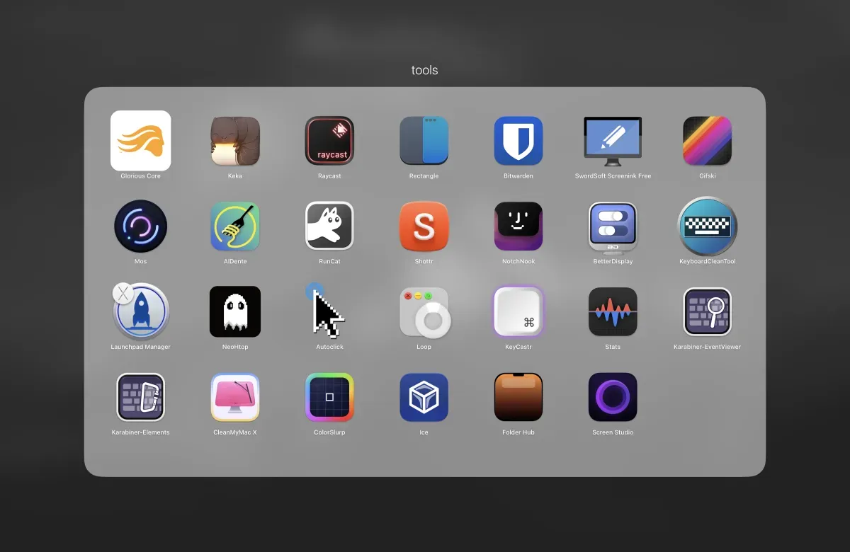 我現在在用的小工具們